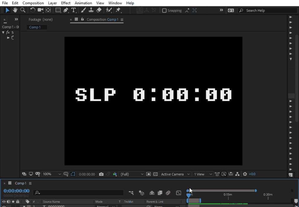 Adding A Timecode In After Effects Using An Expression Lemmo Scripts
